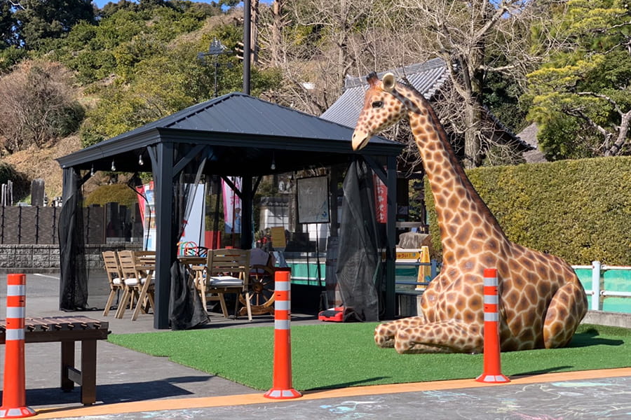 子供たちも楽しめる場所に